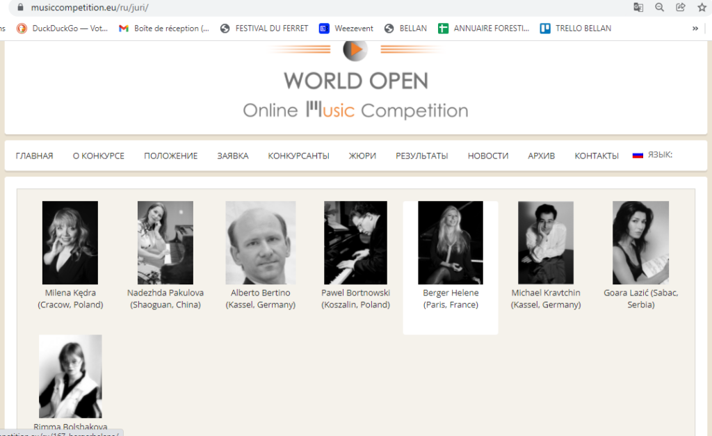 World Open Music Online Competition