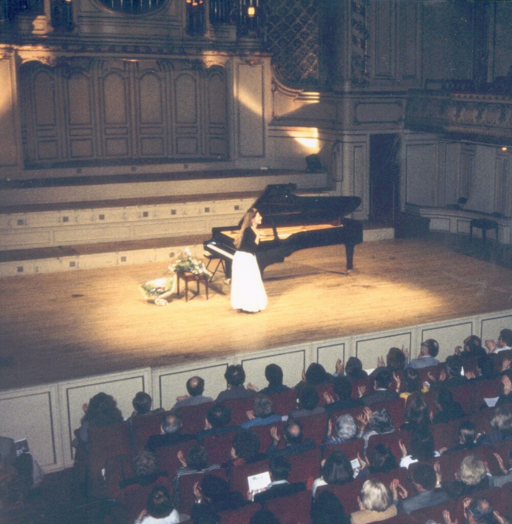 Salle Gaveau - Récital au bénéfice de la restauration de la Salle. 